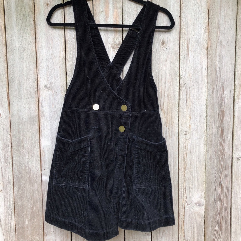Free People mini overall dress
